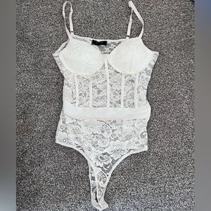 White Lace bodysuit